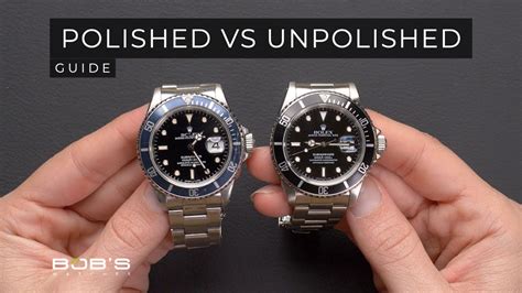 rolex polished|rolex watch polishing guide.